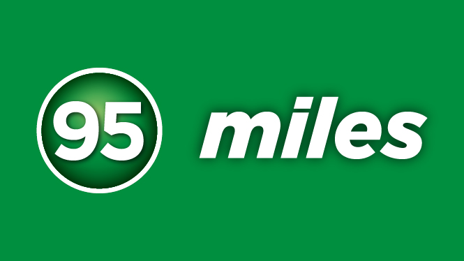 95 miles logo