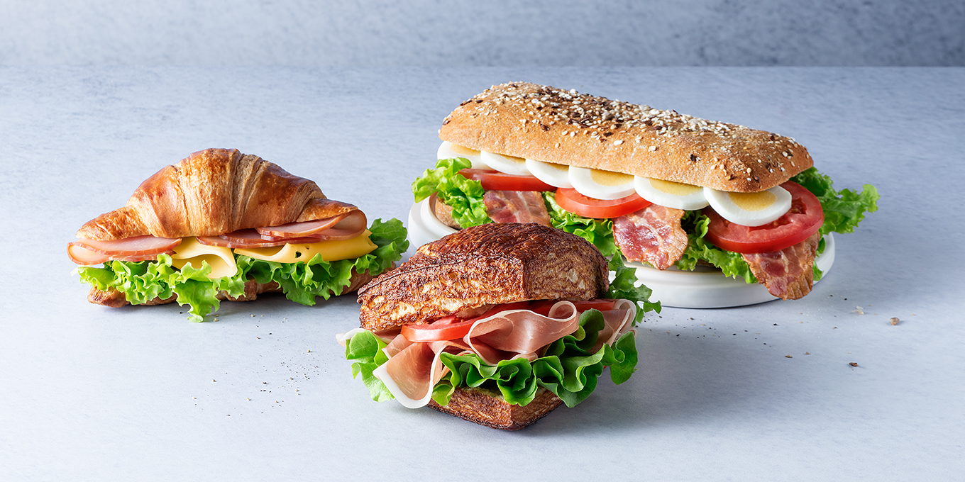 Šviežiai paruošti sumuštiniai
